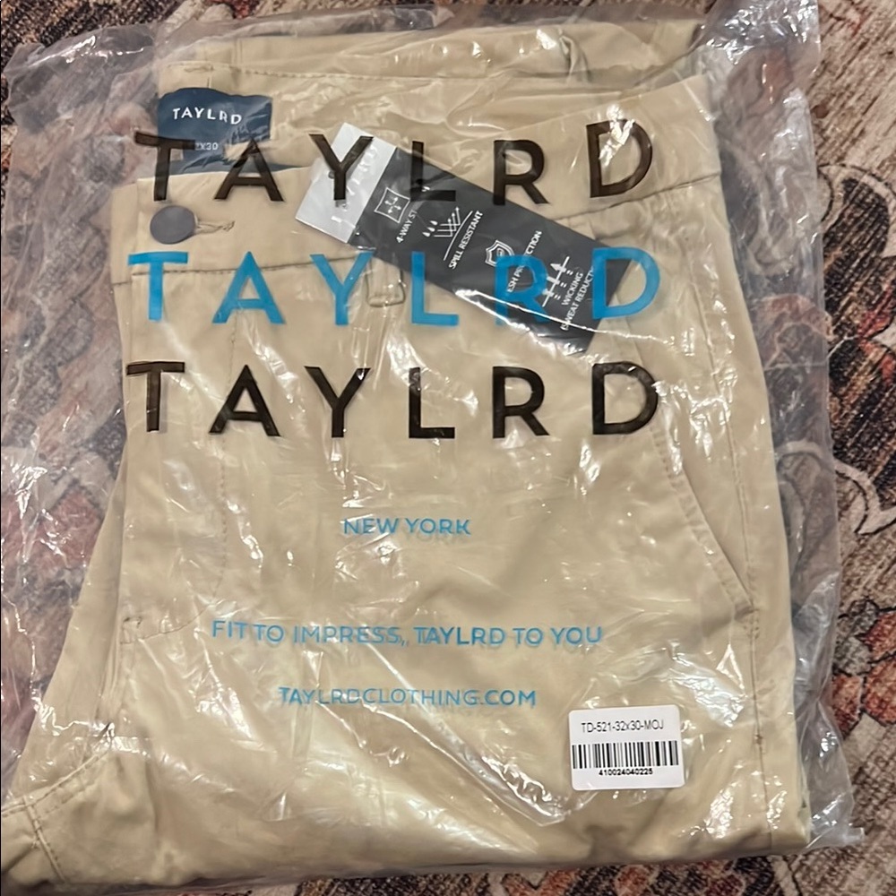 TAYLRD Beige Pants